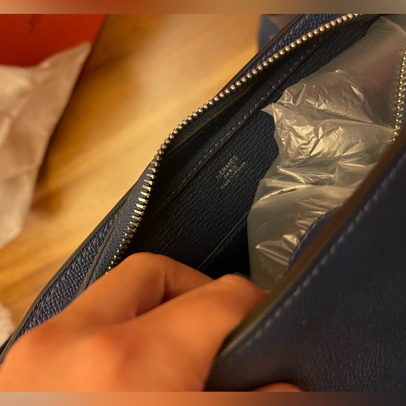 Hermes Citybag belt bag, bleu de malte - Picture 4 of 6